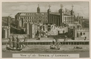 View of the Tower of London by English School