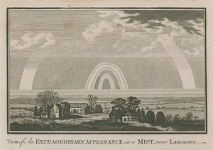 View of the extraordinary appearance in a mist near Lancaster