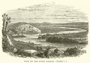 View on the River Chebar, Ezekiel by English School