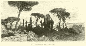 Villa Falconieri near Frascati by English School