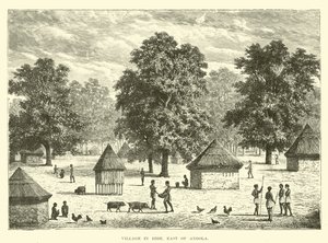 Village in Bihe, East of Angola by English School