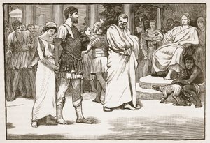 Virginia in the Forum by English School