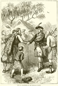 Visit of Oglethorpe to the Highland Colony
