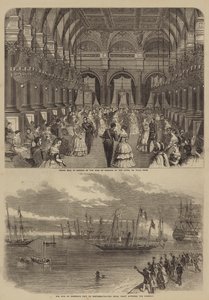 Visit of Victor Emmanuel II of Italy by English School