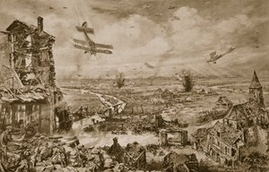 Vivid Impression of the Terrific Struggle for Armentieres in April, 1918