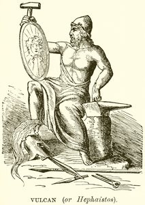 Vulcan (or Hephaistos) by English School