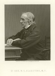 W. E. Gladstone by English School