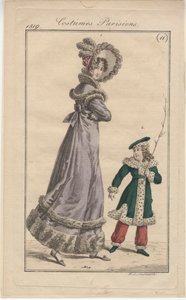 Walking dress by English School