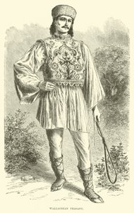 Wallachian Peasant by English School
