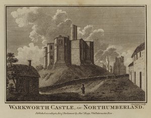 Warkworth Castle, in Northumberland
