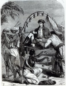 Warren Hastings in India in 1784