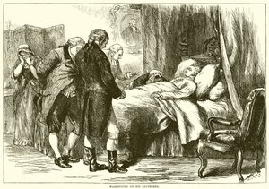 Washington on His Death-Bed