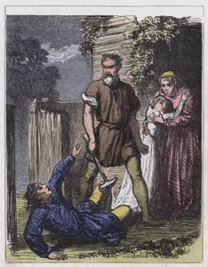 Wat Tyler and the Tax-Gatherer by English School