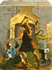 Wat Tyler kills the tax gatherer by English School