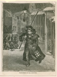 Watchmen of the 18th Century by English School