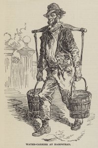 Water-Carrier at Hampstead by English School