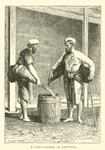 Water-Carriers of Calcutta by English School