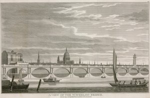 Waterloo Bridge, London by English School