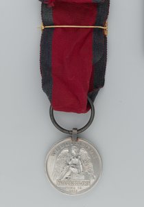 Waterloo Medal by English School
