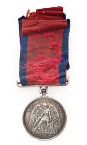 Waterloo Medal by English School