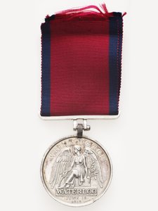 Waterloo Medal by English School