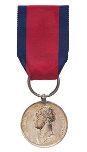 Waterloo Medal by English School