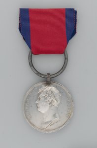 Waterloo Medal by English School