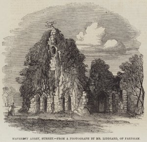Waverley Abbey, Surrey by English School