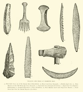 Weapons and Tools of Primitive Man