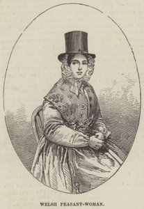 Welsh Peasant-Woman by English School