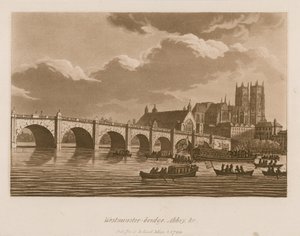 Westminster Bridge by English School