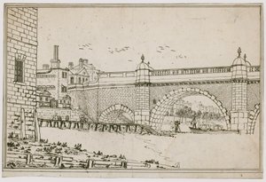 Westminster Bridge by English School
