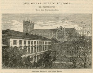 Westminster Dormitory, from College Garden