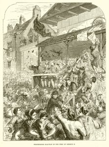 Westminster Election in the time of George II by English School