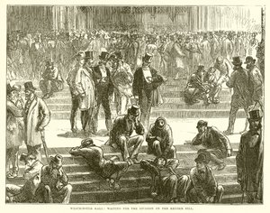 Westminster Hall: Waiting for the Division on the Reform Bill