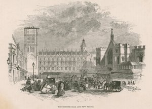 Westminster Hall and New Palace of Westminster, London by English School