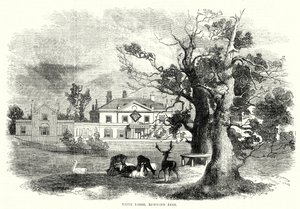 White Lodge, Richmond Park by English School