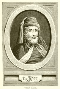 William Caxton by English School