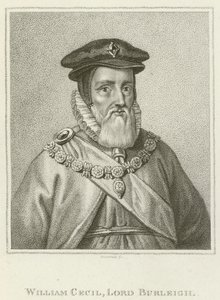 William Cecil, Lord Burleigh by English School