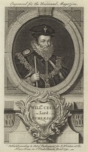 William Cecil, Lord Burleigh by English School