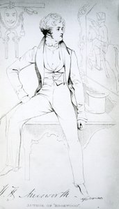 William Harrison Ainsworth by English School