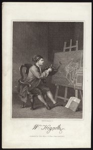 William Hogarth by English School