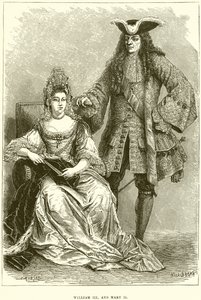 William III and Mary II by English School