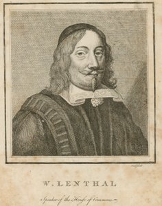 William Lenthal, Speaker of the House of Commons by English School