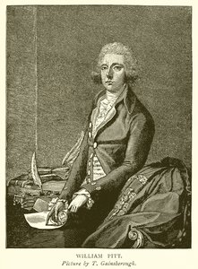 William Pitt by English School