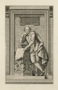 William Shakespeare Monument by English School