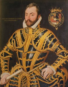 William Somerset, 3rd Earl of Worcester (1569) by English School