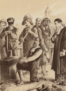William Viscount Stafford, "He knelt down before the block"