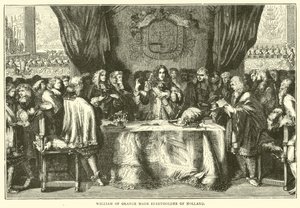 William of Orange Made Stadtholder of Holland by English School