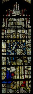 Window depicting William the Conqueror by English School